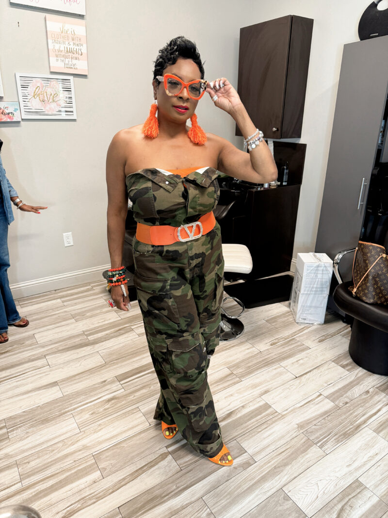 Edgy Cargo Jumpsuit - Image 2
