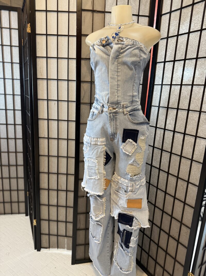 Patch Me If You Can Jumpsuit