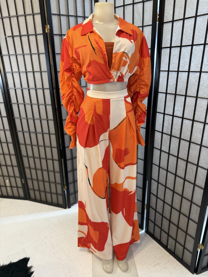 Orange Fall 2 Piece Set - Image 2