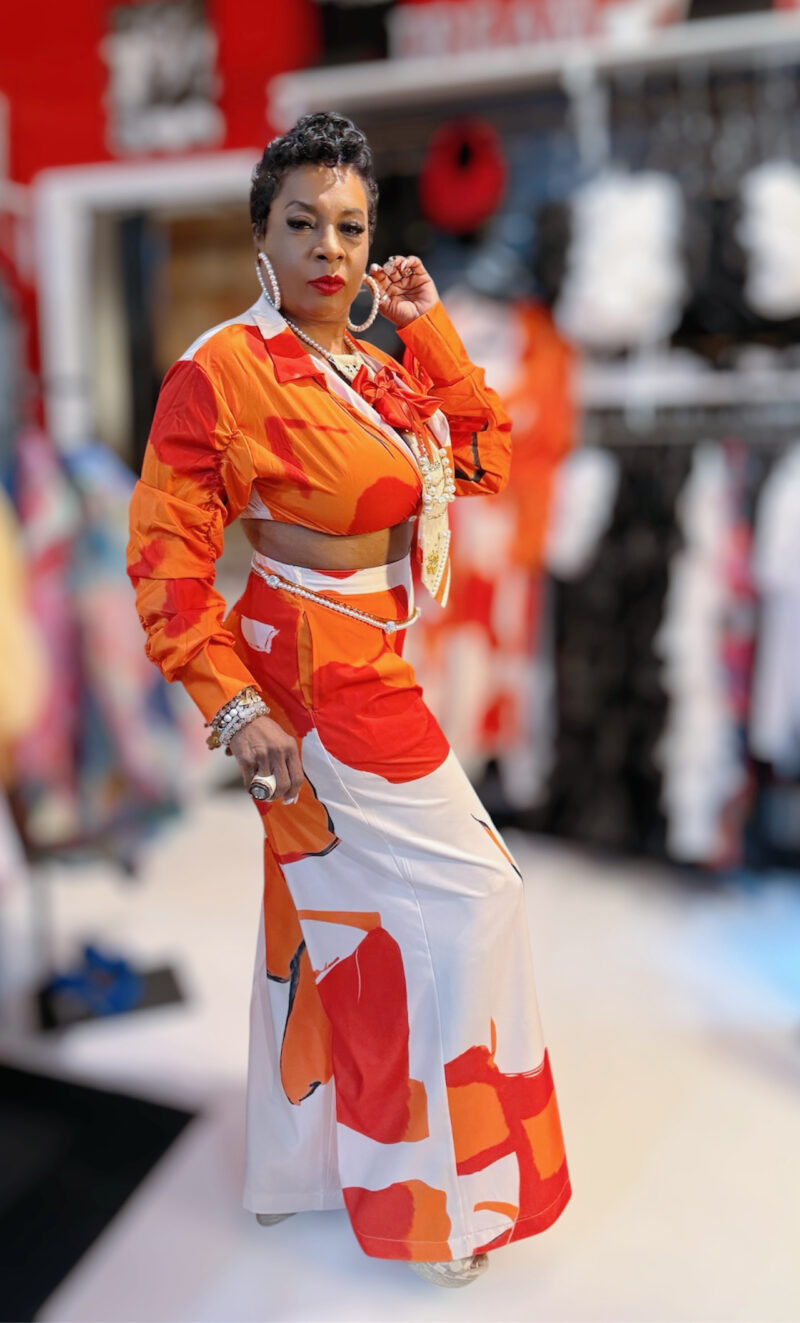 Orange Fall 2 Piece Set