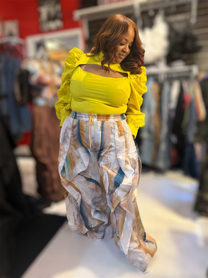 Ruffled Joggers w/ pockets - Image 5