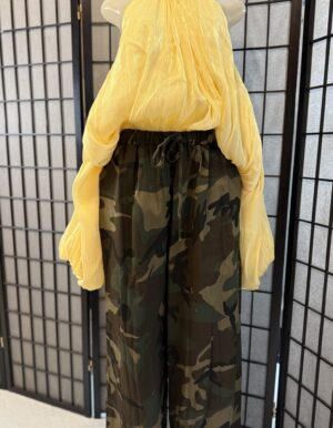 Camo Drawstring Pants